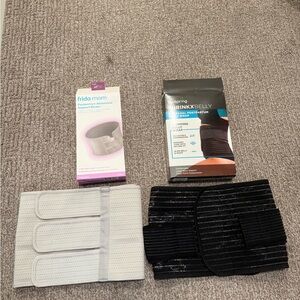 Frida Mom and Shrinkx Belly Support Bands